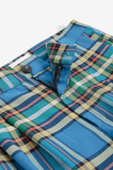 Tartan Flannel Pleated Pants
