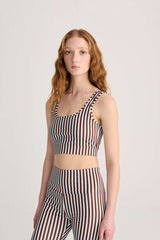 Striped Sporty Top