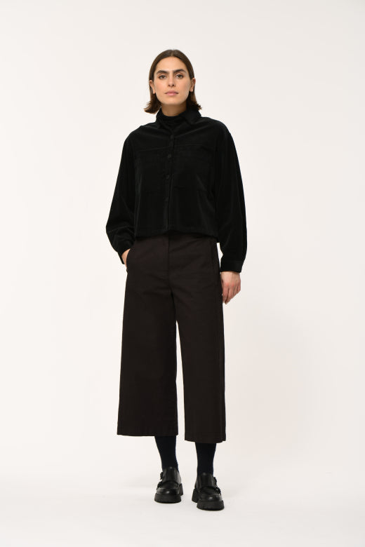 Corduroy Jacket in Black