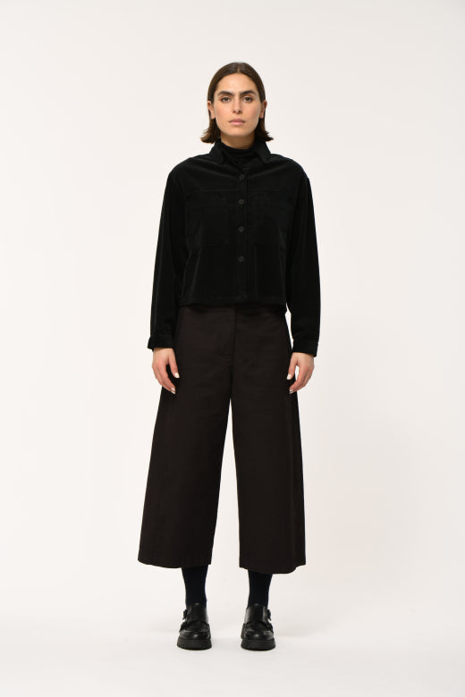 Corduroy Jacket in Black
