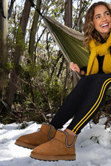 EMU Australia Higgie Boots in Chestnut
