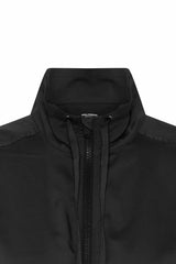 Miller Zip Up Track Jacket in Black