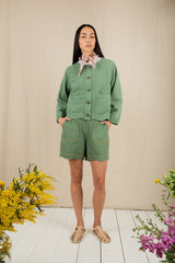 Marie Jacket in Fern