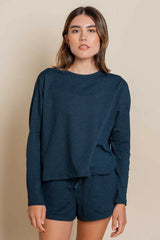 ReSet Tee in Midnight