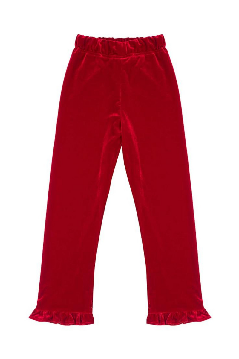 Old Fashioned Pyjama Set in Red