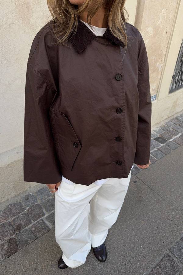 Agatha Jacket in Dark Brown