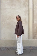 Agatha Jacket in Dark Brown