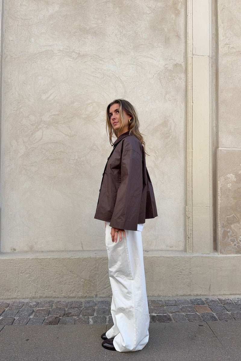 Agatha Jacket in Dark Brown