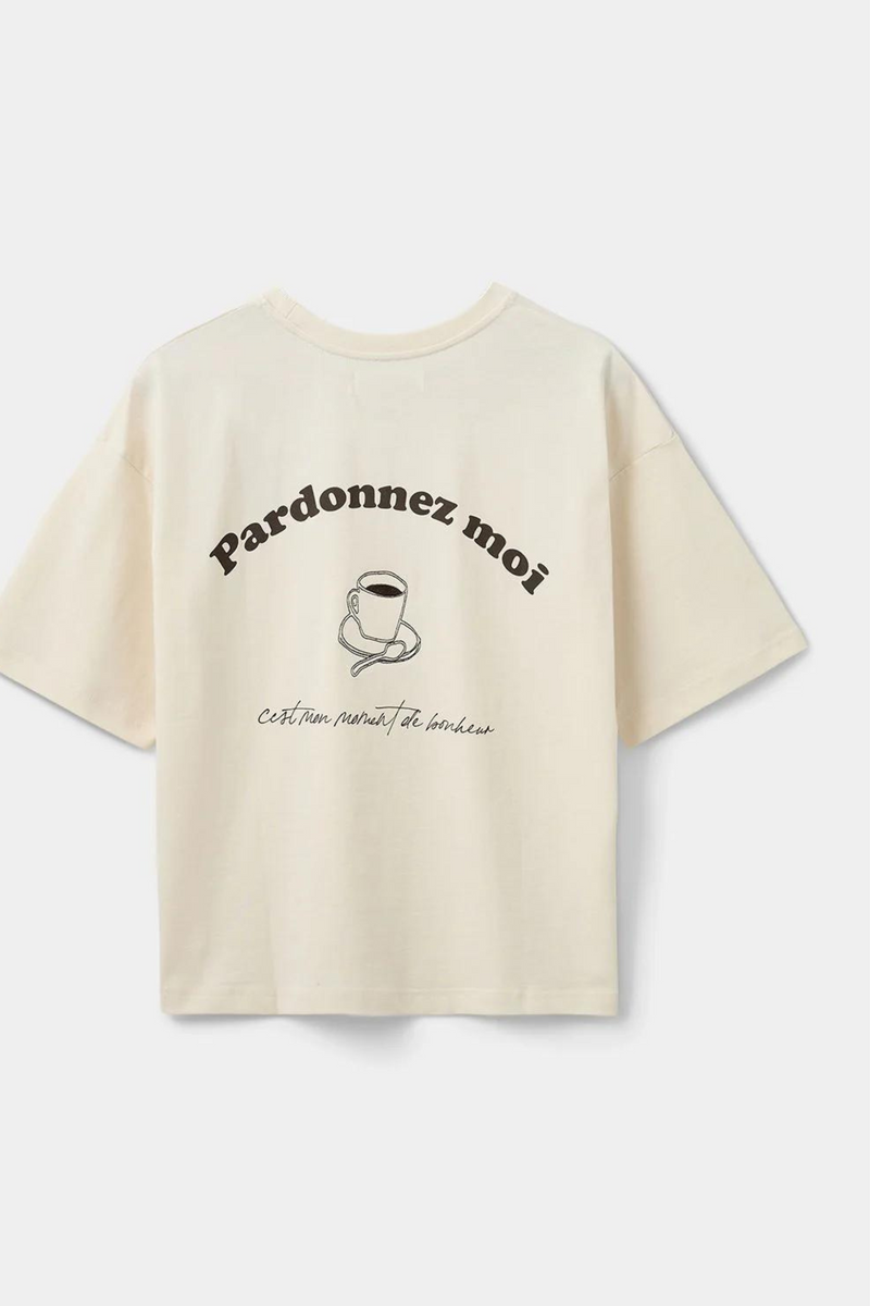 Pardonnez Moi Slogan Tee