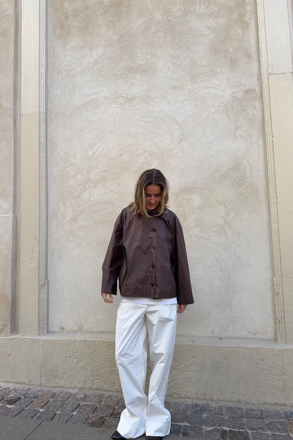 Agatha Jacket in Dark Brown