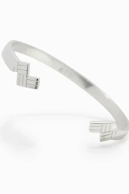 Crown Cuff in Silver