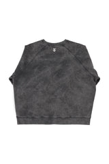 'I'm innocent' Sweatshirt in Faded Black