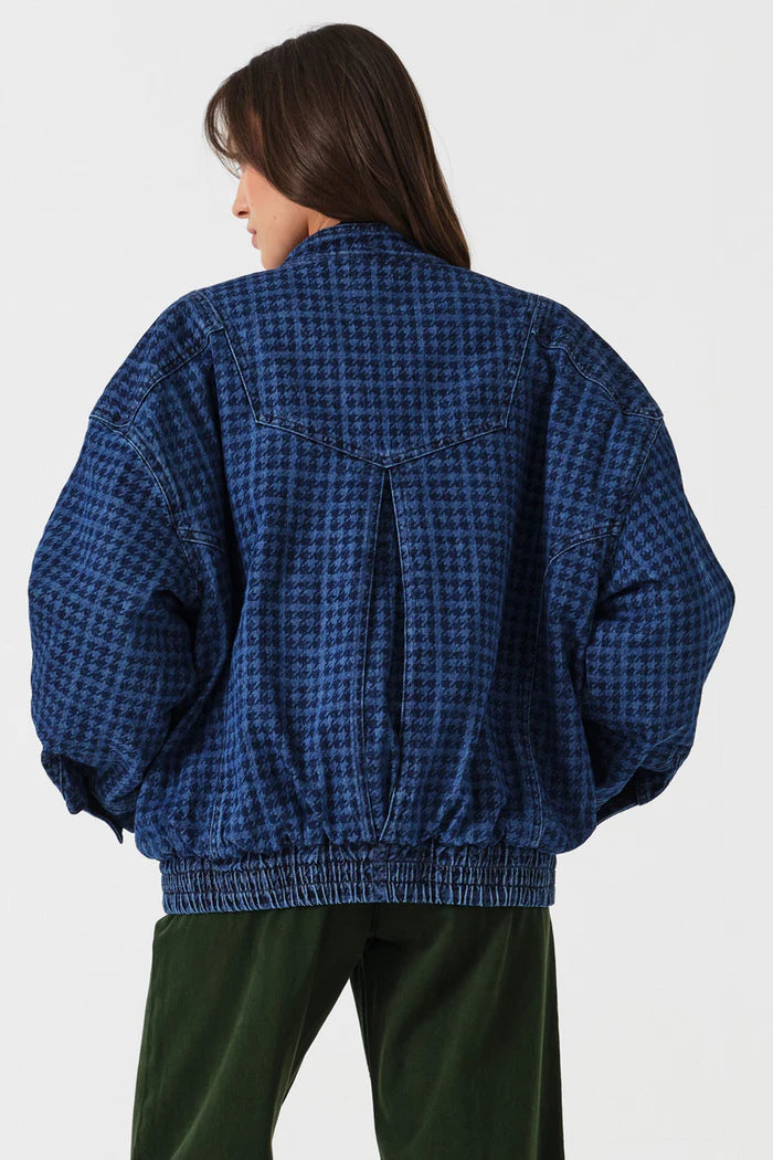 Juno Jacket in Houndstooth