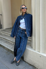 Juno Jacket in Houndstooth