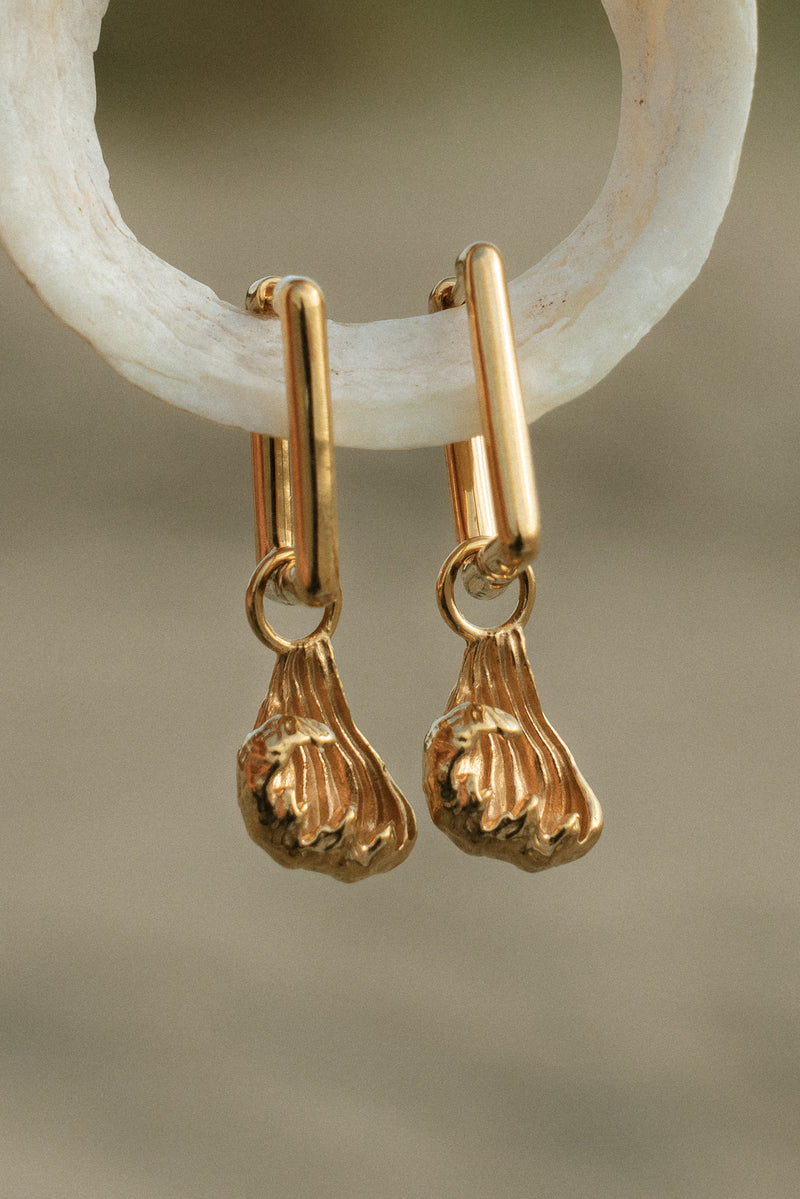 Adrift Earrings in Gold