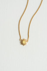 Sunshine Necklace in Golden Haze