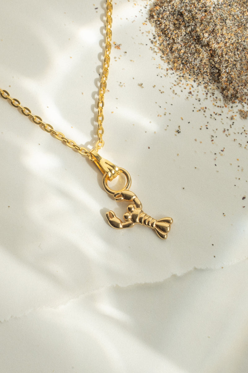 Adrift Pendants in Gold