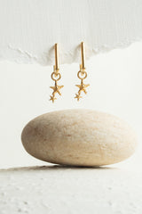 Adrift Earrings in Gold