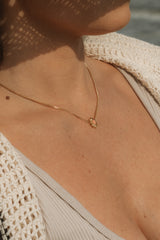 Sunshine Necklace in Pink Dusk