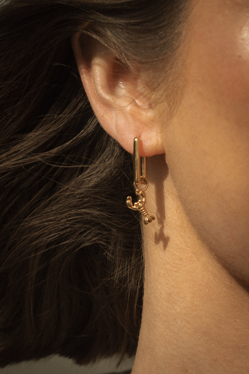 Adrift Earrings in Gold