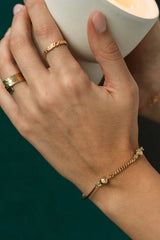 Carraig Bracelet in Gold