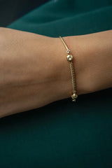 Carraig Bracelet in Gold