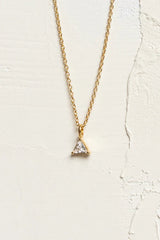 Prism Necklace Gold
