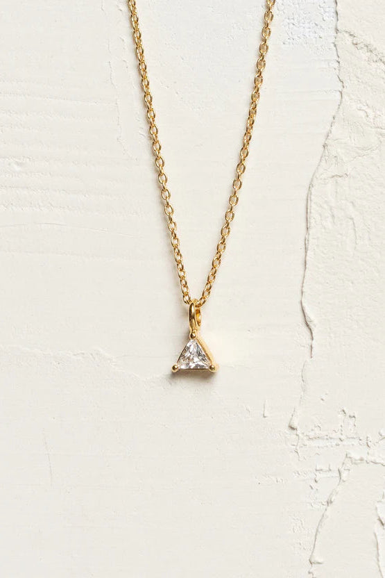 Prism Necklace Gold