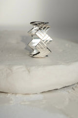 Crown Ring in Silver