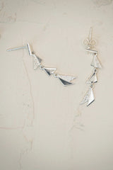 Shard Drop Earring Silver
