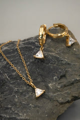 Prism Necklace Gold