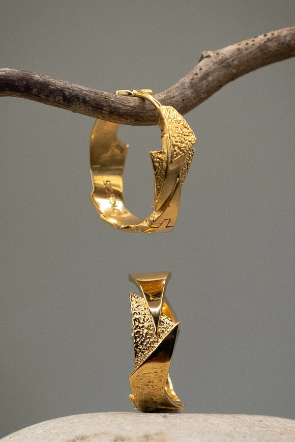 Shard Hoops Gold