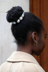 Round Pearly Scrunchie, Large