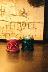 Laurel Shell Tealight Holder