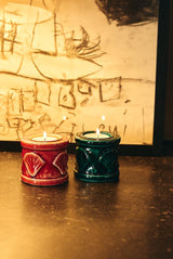 Coral Shell Tealight Holder