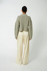 Loose Pants in Creme Brûlée