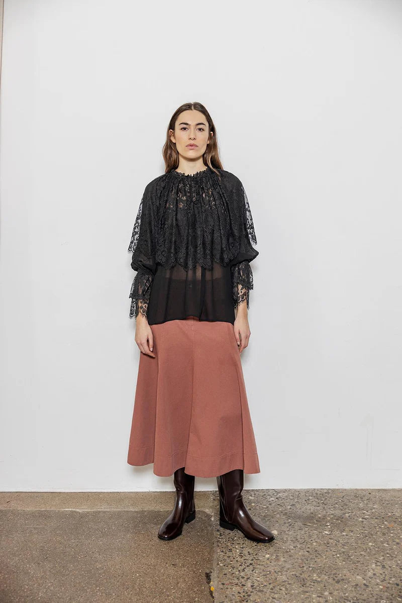 Minnie Blouse in Black