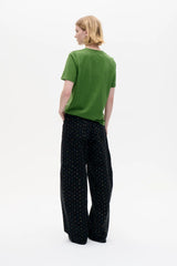 Napolen Jeans in Black Floral