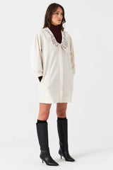 Neve Dress in Ecru