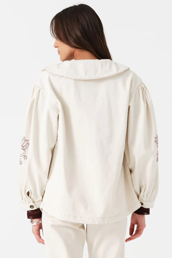 Neve Jacket in Ecru
