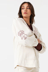 Neve Jacket in Ecru