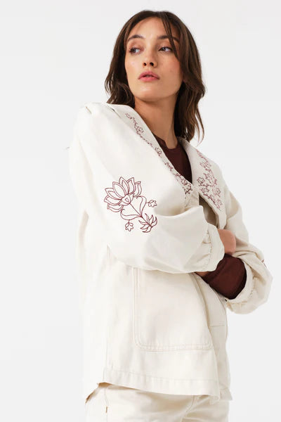 Neve Jacket in Ecru