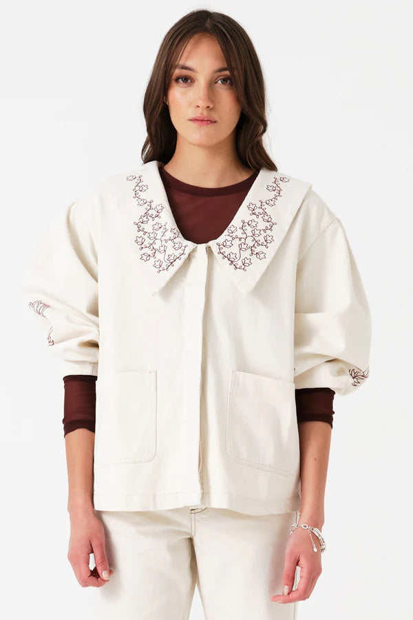 Neve Jacket in Ecru