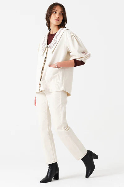 Neve Jacket in Ecru