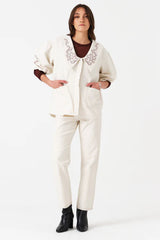 Neve Jacket in Ecru