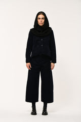 Knitted Balaclava in Black
