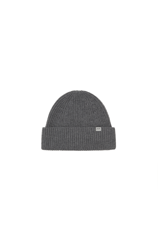 Leo Beanie in Dark Grey