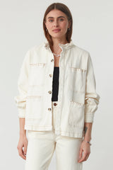 Pablo Jacket in Ecru