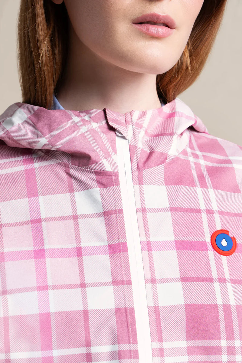 Raincoat in Pink Tartan