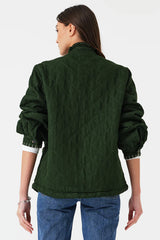 Pablo Quilted Jacket in Dark Pine